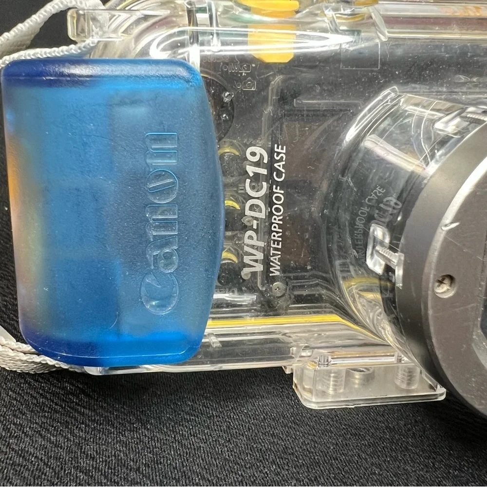Canon WP-DC19 Digital Camera Waterproof Case Made In Japan